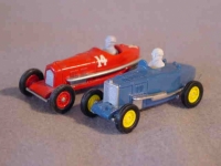 Lledo Alfa Romeo & MG resin models Kellogs promotion - click to enlarge Lledo Alfa Romeo & MG resin models Kellogs promotion